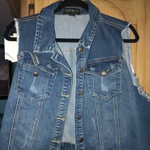 Jean vest Forever 21 2X